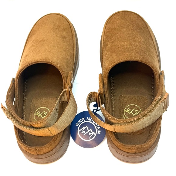 White Mountain Women's Icebound Slingback Clogs Chestnut Size 6M NWT/BOX - Picture 8 of 12